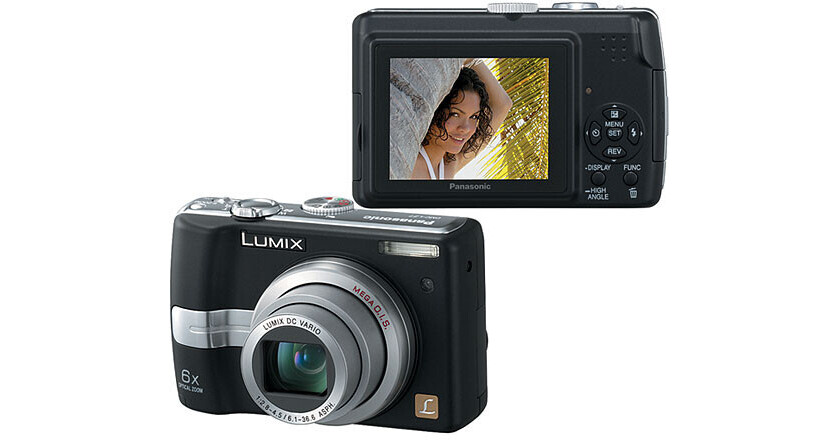 Panasonic Lumix DMC-LZ7 Digital Camera (Black) DMC-LZ7 B&H Photo