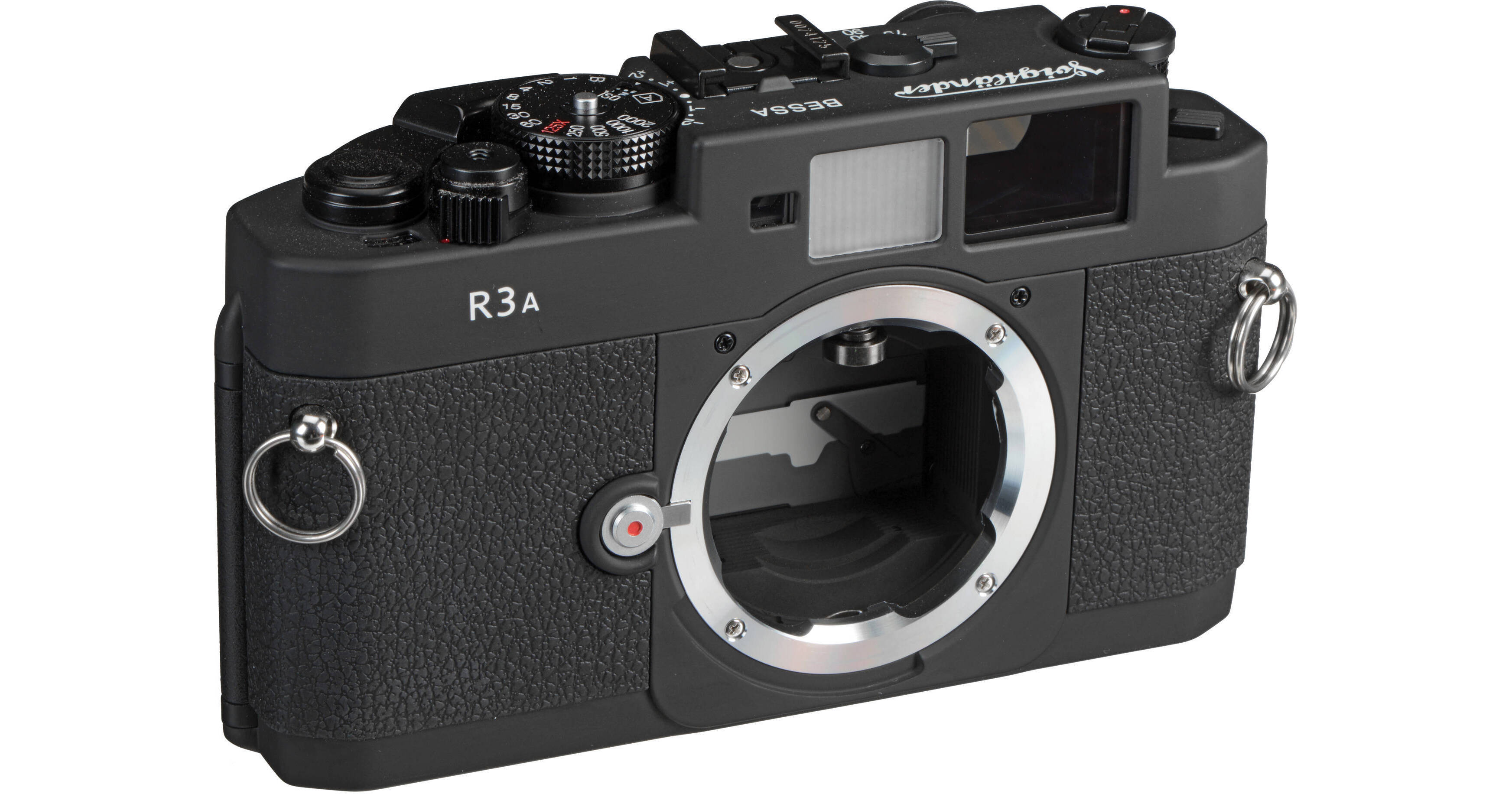 Voigtlander Bessa R3A Camera - Black-Matte AA119MB B&H Photo