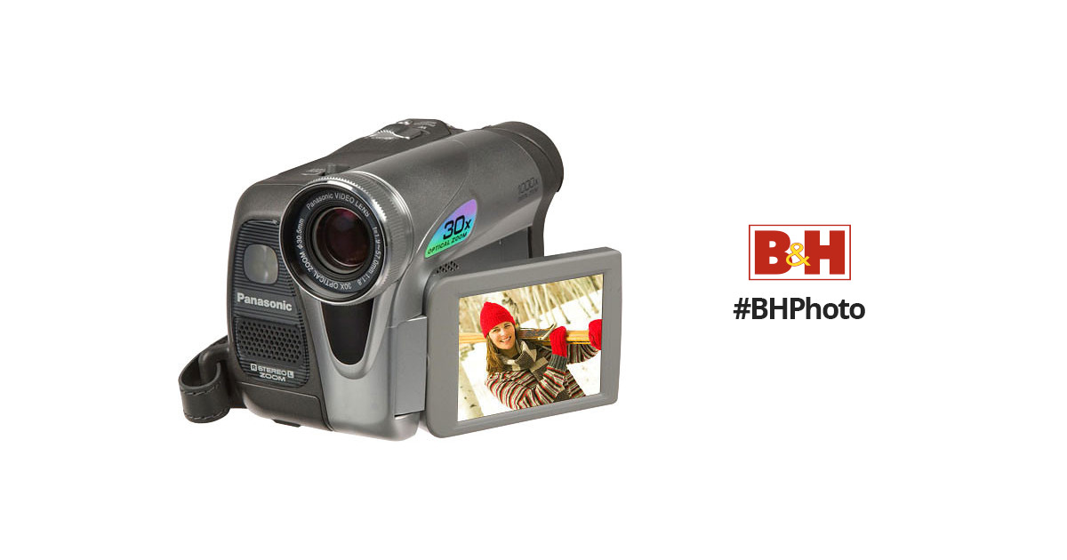 Panasonic PV-GS34 'DEMO' Mini DV Camcorder PVGS34 B&H Photo Video
