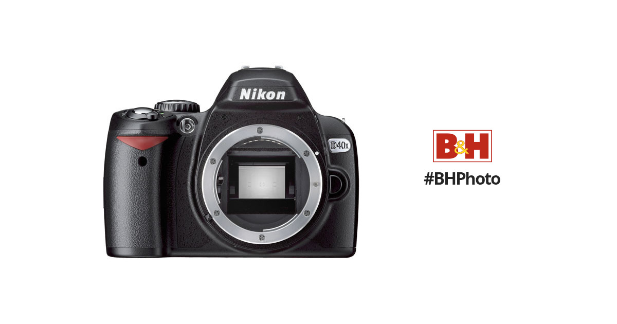 Nikon D40x SLR Digital Camera Camera Body 25424 BH Photo