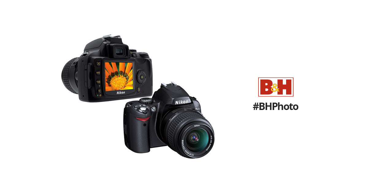 Nikon D40x Digital Camera Kit with Nikon 18-55mm Lens 9421 B&H
