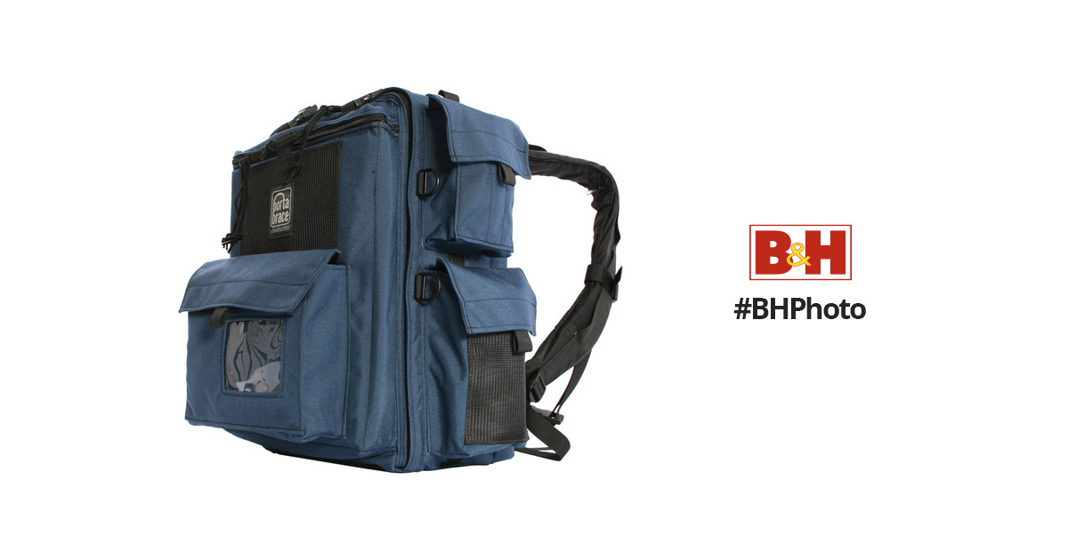 PortaBrace BK-1N Backpack (Blue) BK-1N B&H Photo Video