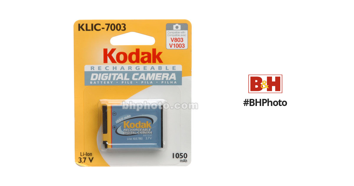 KLIC-7003 Lithium Ion Battery BigVALUEInc Accessory Saver 16GB Bundle for Kodak Easyshare Z950 Digital Camera
