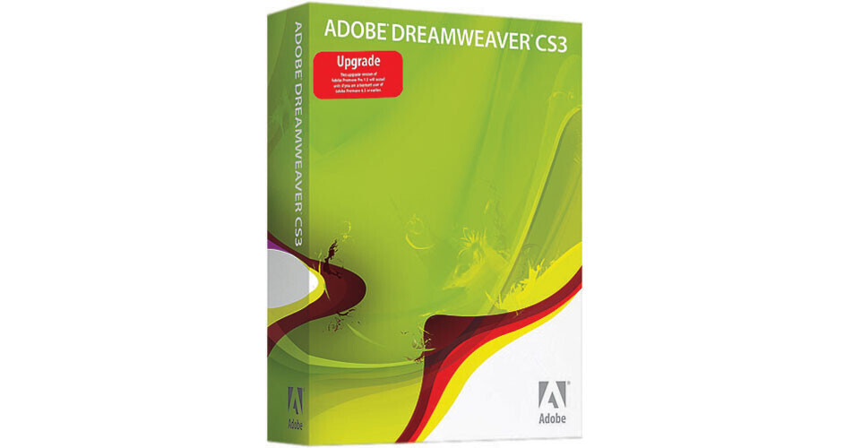 Adobe Upgrade Dreamweaver 8 to Dreamweaver CS3 for Mac 38040477