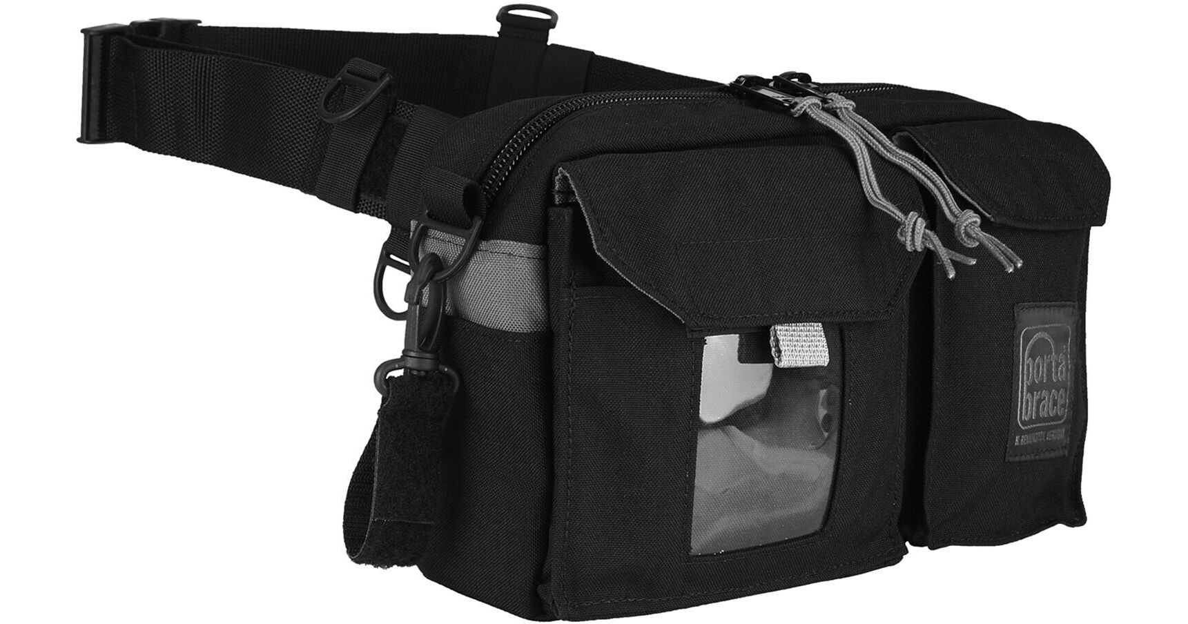 PortaBrace BP-1 Waist Belt Production Pack - for Camcorder Batteries, Tapes  and Accessories (Black)