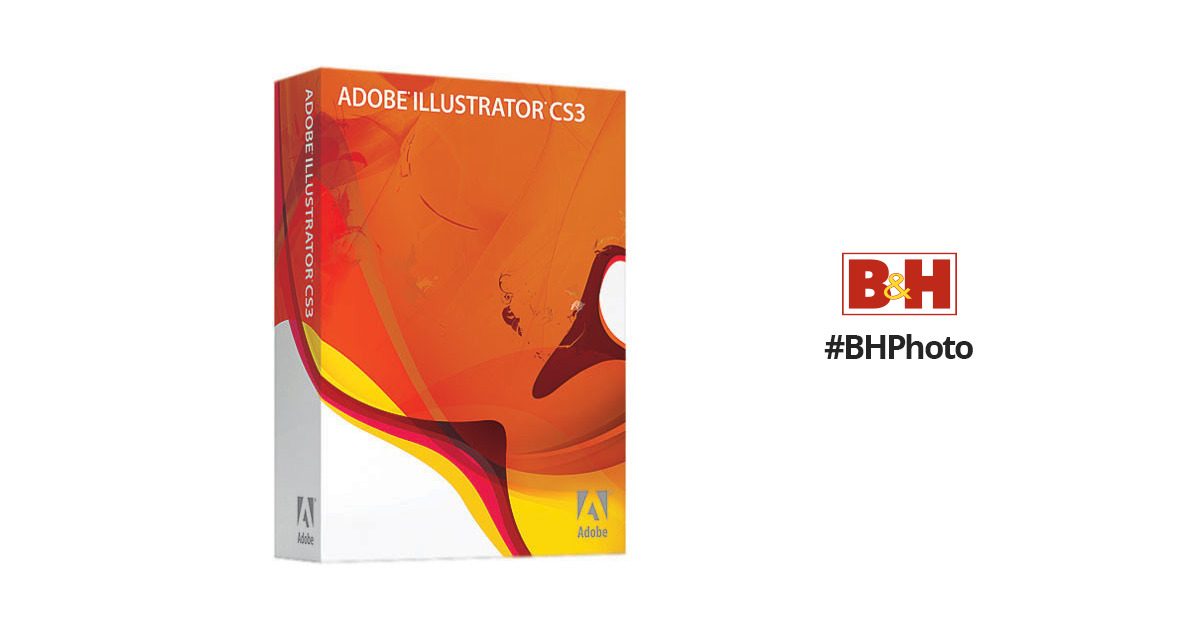 Adobe Illustrator CS3 Vector Graphics Software 26001648 B&H