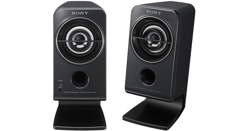 Sony SRS-A212/BLK 2.0 Channel Active Speaker System -