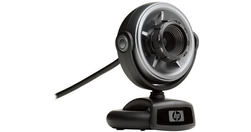 HP Webcam with Versatile Clip and Integrated EW193AA ABA B H