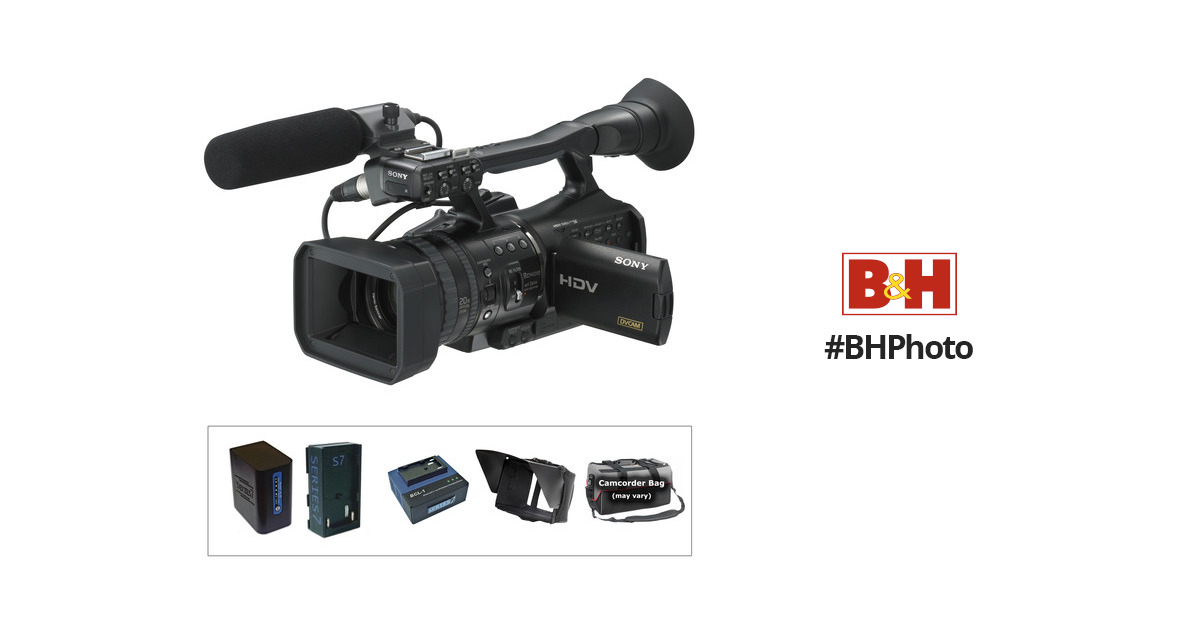 Sony HVR-V1U HDV Camcorder Kit B&H Photo Video