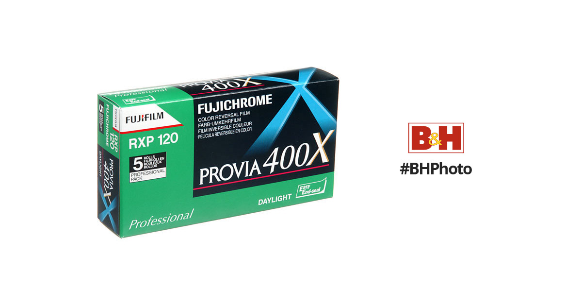 FUJIFILM Provia 400X (RXP III) 120 Color Slide Film 15690020 B&H