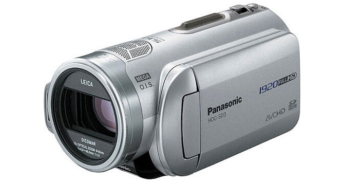 Panasonic HDC-SD3 SD/SDHC DIGITAL CAMCORDER HDC-SD3 B&H Photo