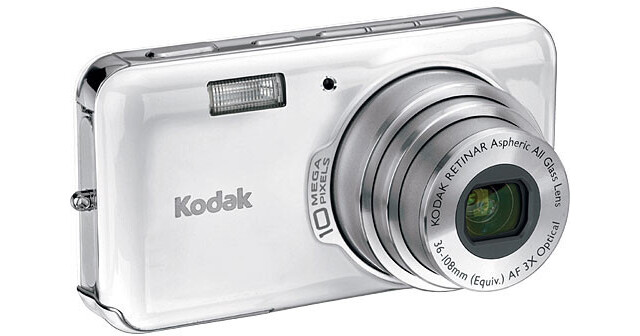 Kodak EasyShare V1003 Digital Camera (White Glaze) 8703407 B&H