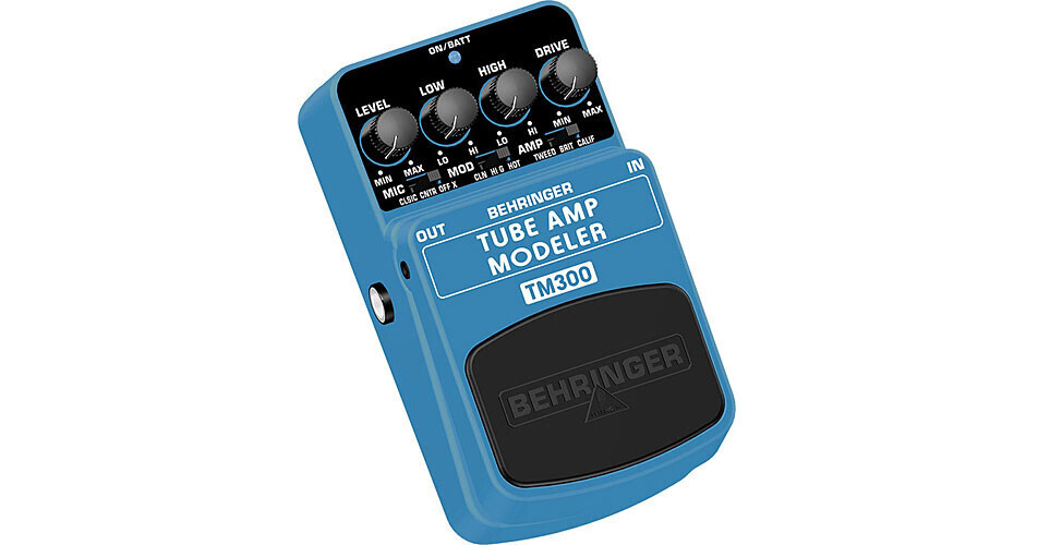Behringer TM300 Tube Amp Modeling Effects Pedal TM300Q B&H