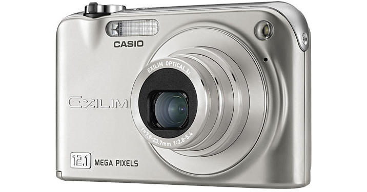 Casio Exilim EX-Z1200 Digital Camera (Silver) EX-Z1200SRDBA B&H