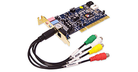 SIIG SoundWave 5.1 Low-Profile PCI Sound Card LP-000022-S2 B&H