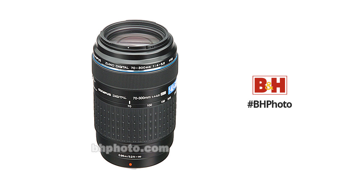 Olympus 70-300mm f/4-5.6 Zuiko ED Zoom Lens for Olympus Digital Cameras  (Four Thirds System)