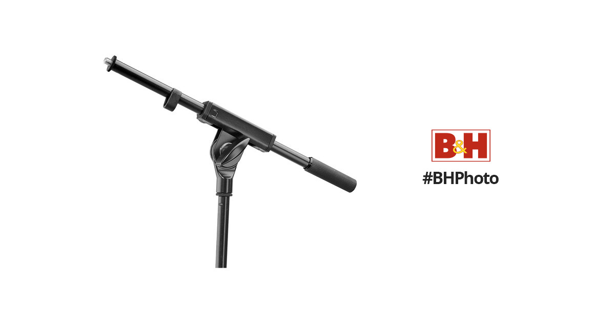 K&M 21160B Microphone Boom Arm (Black) 21160-500-55 B&H Photo