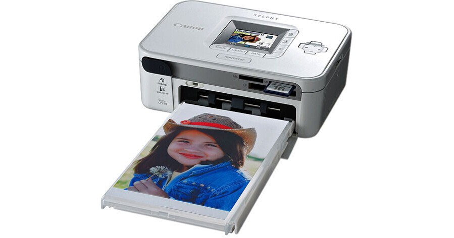 Canon Selphy CP740 Compact Photo Printer 2094B001 B&H Photo Video