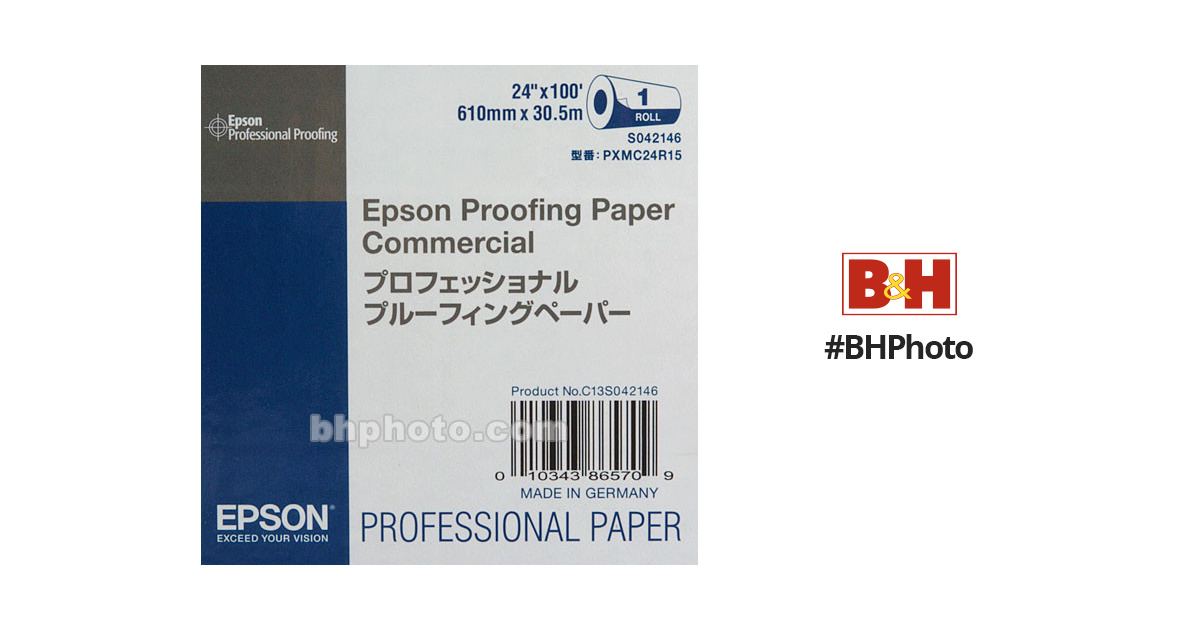 Epson Commercial Inkjet Proofing Paper (24