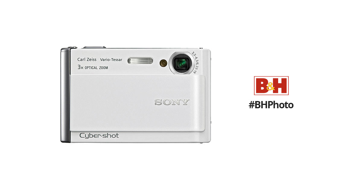 Sony Cyber-shot DSC-T70 Digital Camera (White) DSCT70W B&H Photo