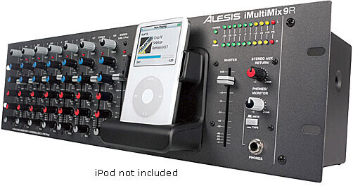 Alesis iMultiMix 9R - Audio Mixer with iPod Dock IMULTIMIX 9R