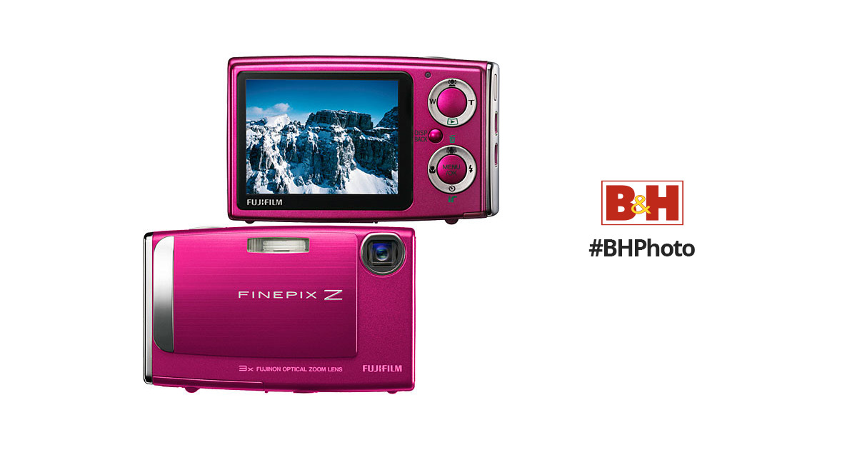 impuls zelfmoord Behoren FUJIFILM FinePix Z10fd Digital Camera (Hot Pink) 15777098 B&H