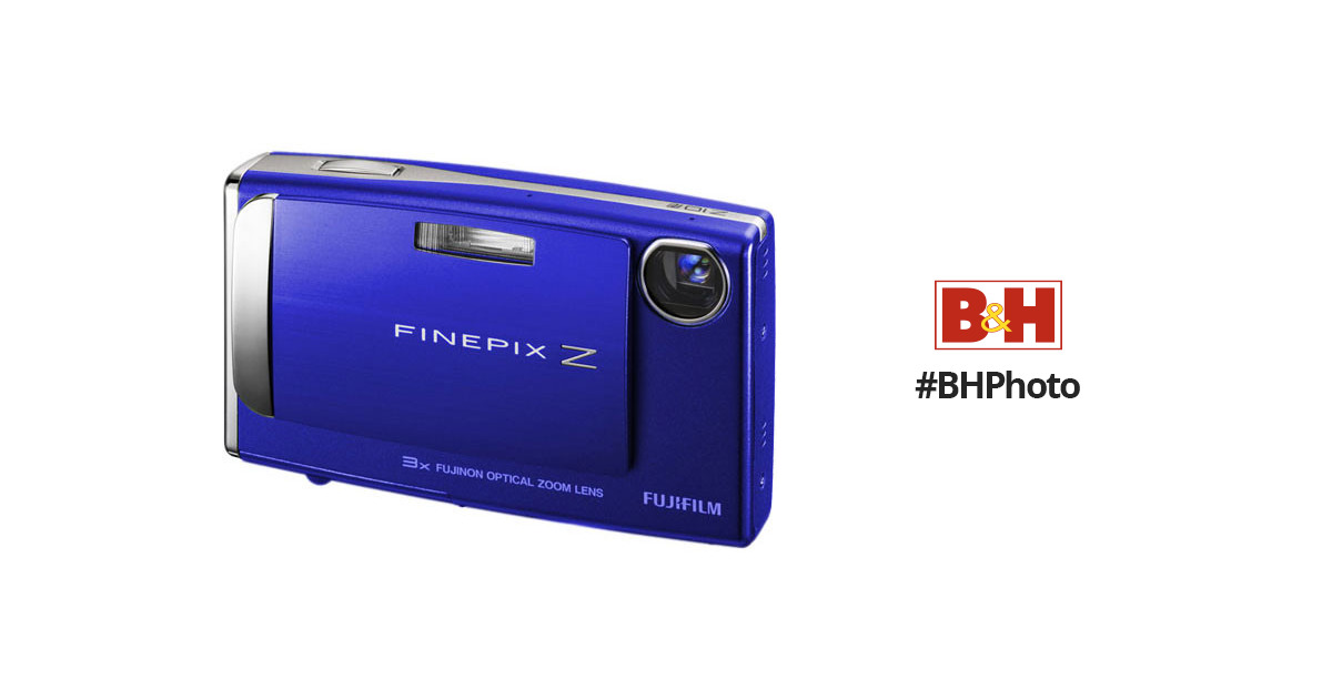 Opgewonden zijn steek Boom FUJIFILM FinePix Z10fd Digital Camera (Wave Blue) 15777206 B&H