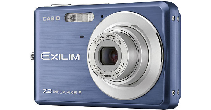 Casio EXILIM EXZ77 Digital Camera (Blue) EXZ77BEEBB B&H Photo