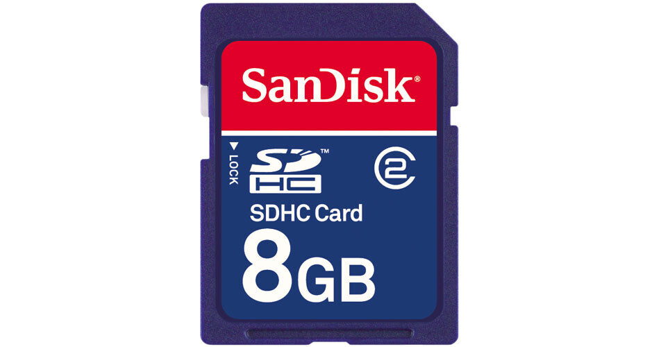 SanDisk 8GB SDHC Memory Card SDSDB8192A11 B&H Photo Video