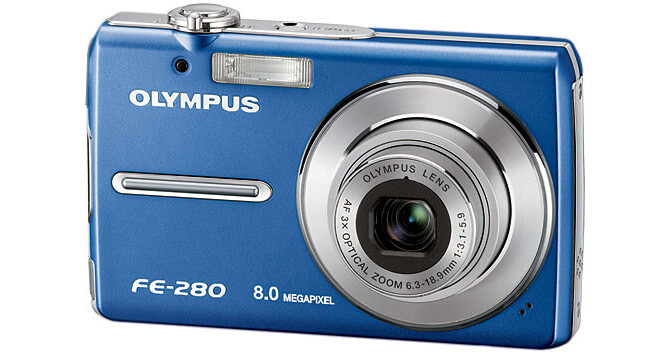 olympus fe 280 8.0 megapixel