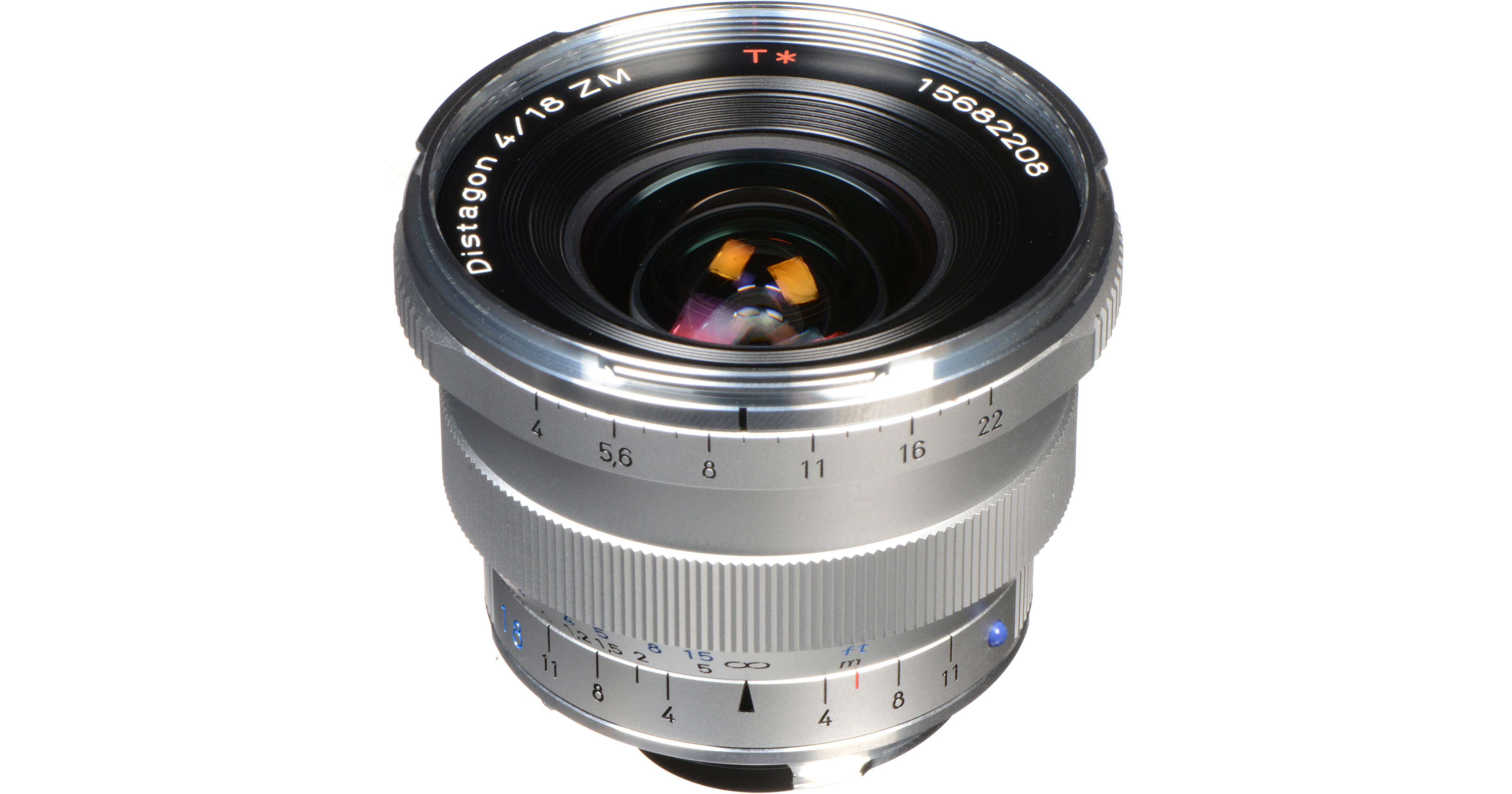 ZEISS Distagon T* 18mm f/4 ZM Lens (Silver) 1440-731 B&H Photo