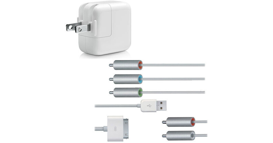 Apple Component AV Cable for iPod MB128LL/A B&H Photo Video