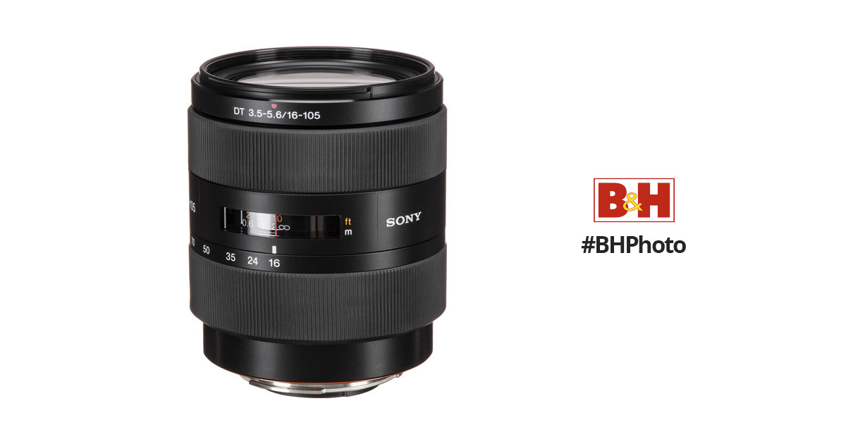 Sony DT 16-105mm f/3.5-5.6 Lens SAL16105 B&H Photo Video