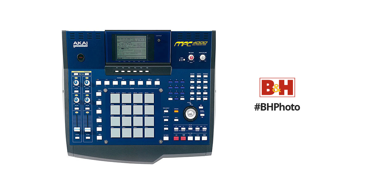 Akai Professional MPC4000-Plus - 64 Voice Sampling MPC4000PLUS