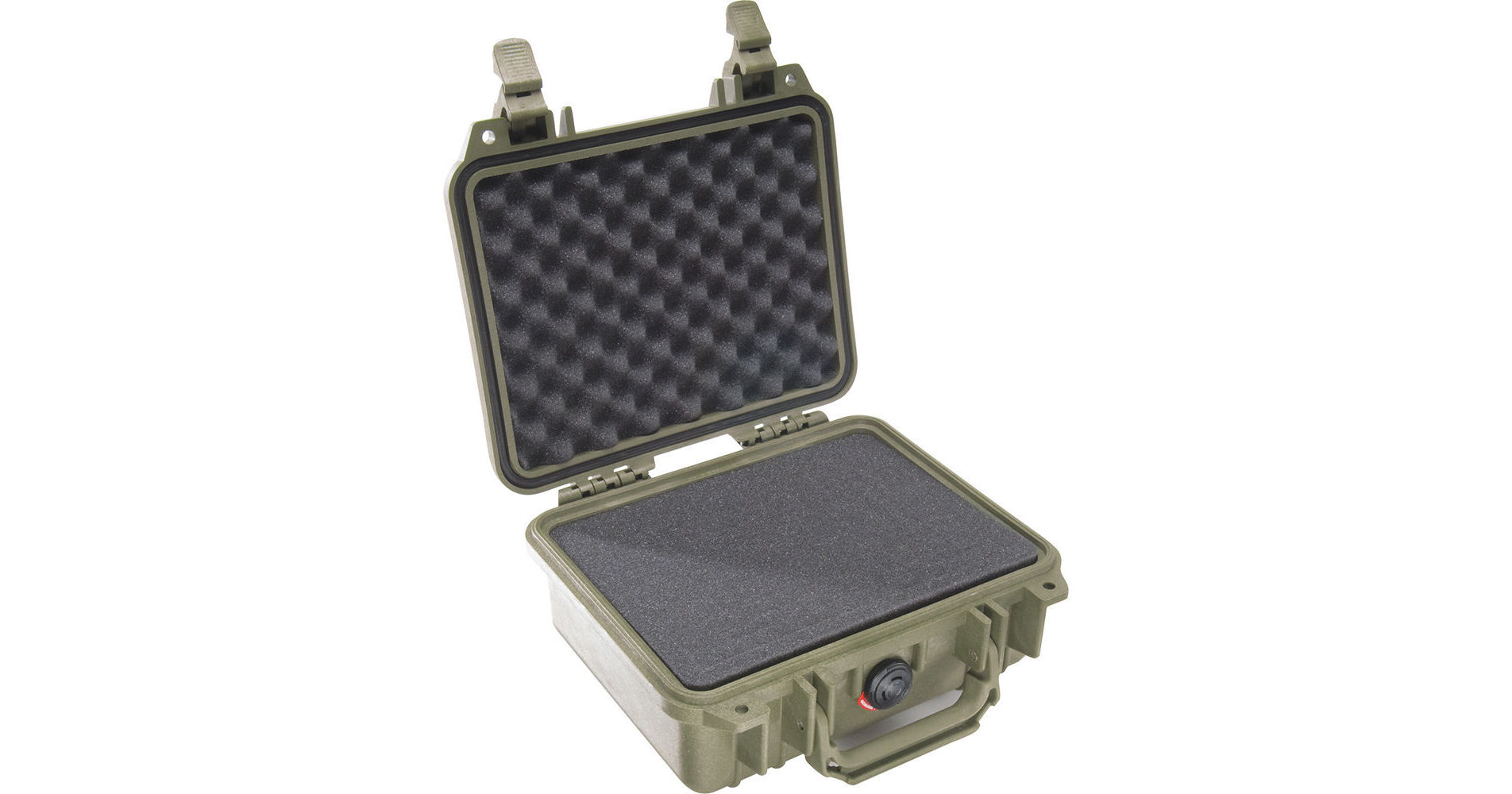 Pelican 1200 Case with Foam (Olive Drab Green) 1200-000-130 B&H