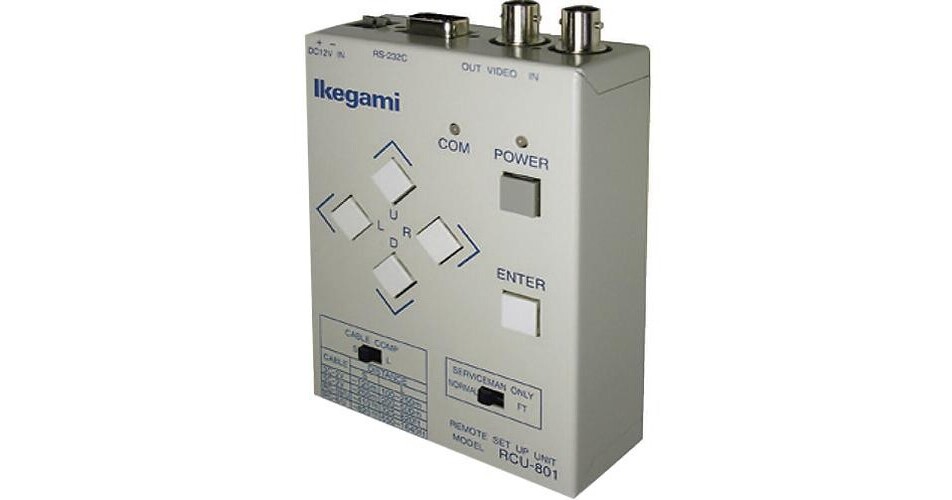 Ikegami RCU801 Remote Control Unit for ICD8X8, ICD8X9,