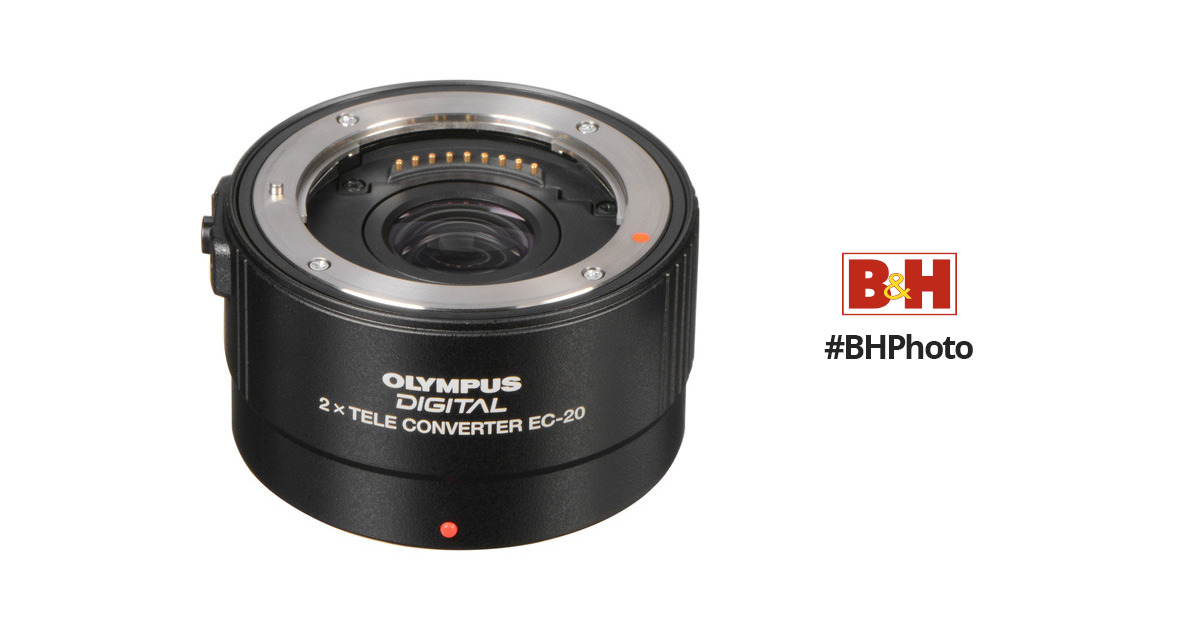 Olympus EC-20 2.0X Teleconverter 261016 B&H Photo Video