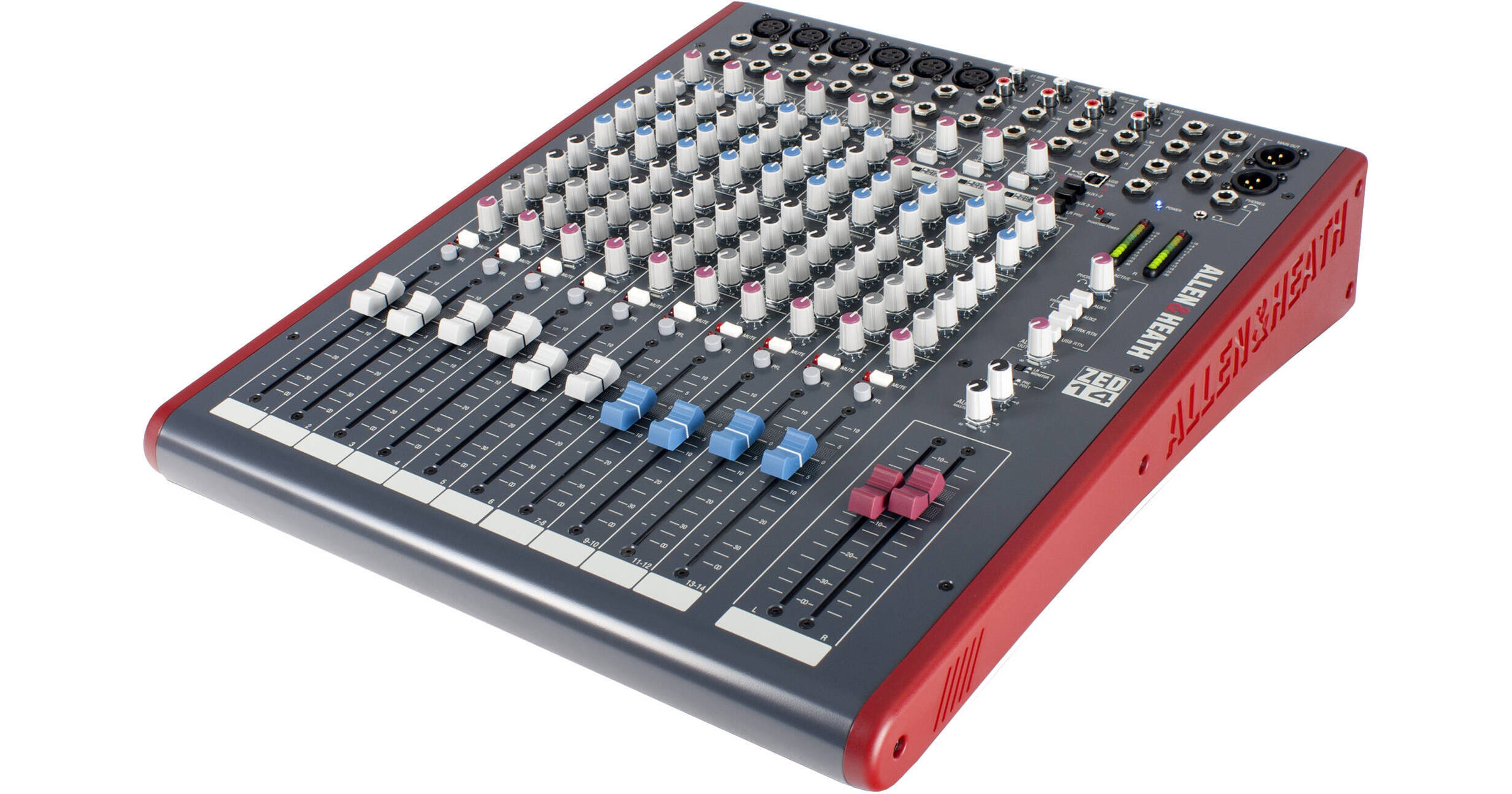 Allen & Heath ZED-14 Compact 14-Channel Analog Mixer AH-ZED14