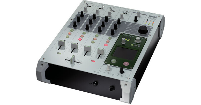 Korg KM402 - Two-Channel DJ Mixer with KAOSS Effect and EQ KM402