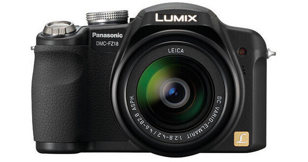 Panasonic Lumix DMC-FZ18 Digital Camera (Black) DMCFZ18K B&H