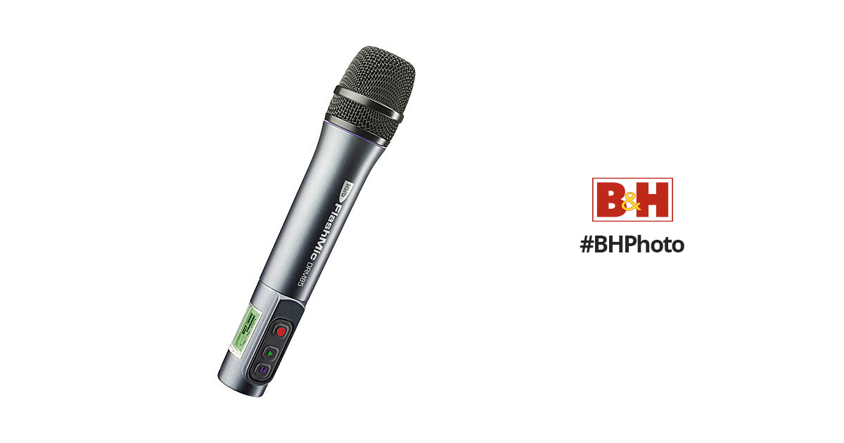 HHB DRM85LI FlashMic Handheld Microphone Recorder DRM85 LI B&H