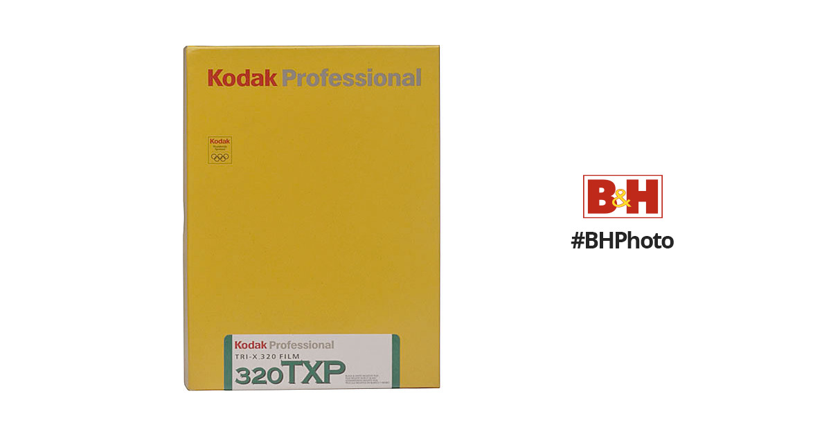 Kodak Professional Tri-X 320 Black and White Negative Film (8 x 10