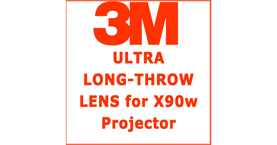 3M 63.5 117.4mm Ultra Long Throw Projection Lens
