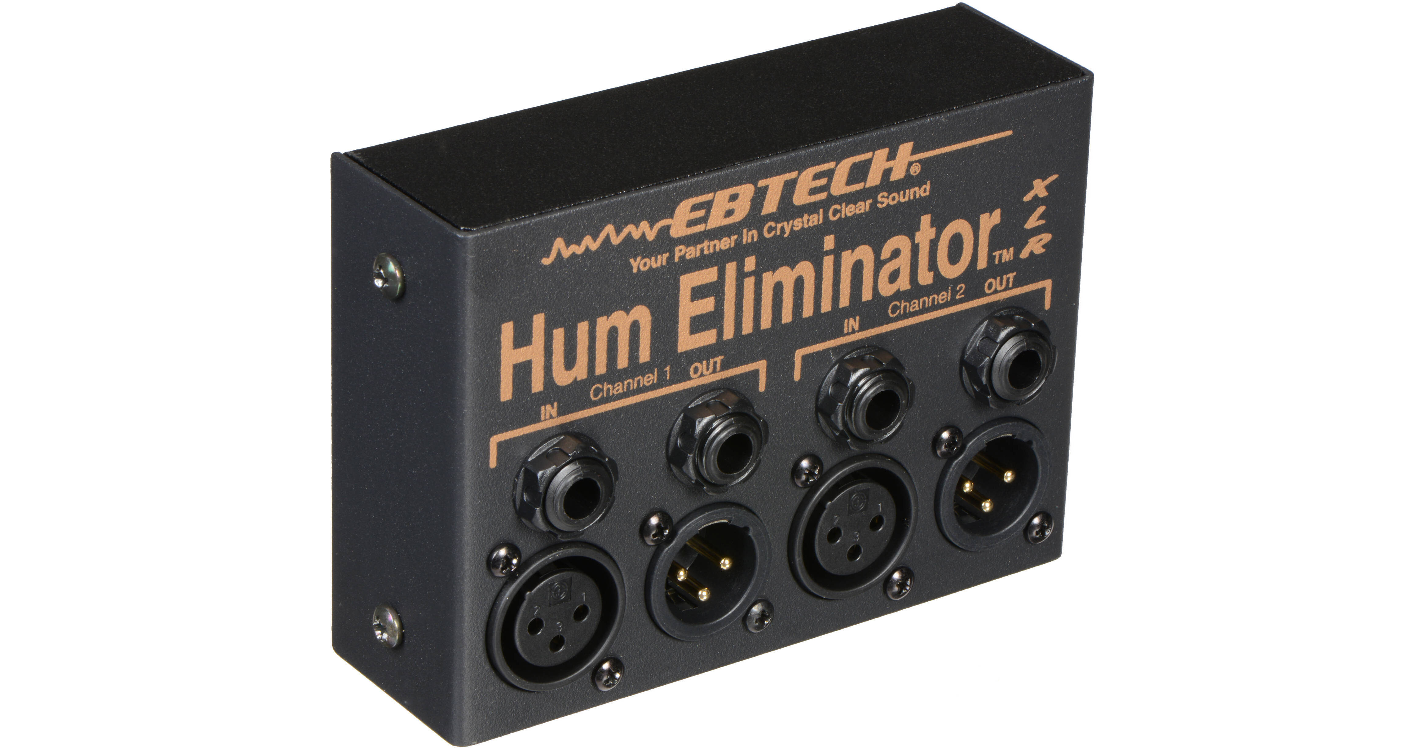 Ebtech HE2XLR Dual Channel Hum Eliminator with XLR HE2XLR
