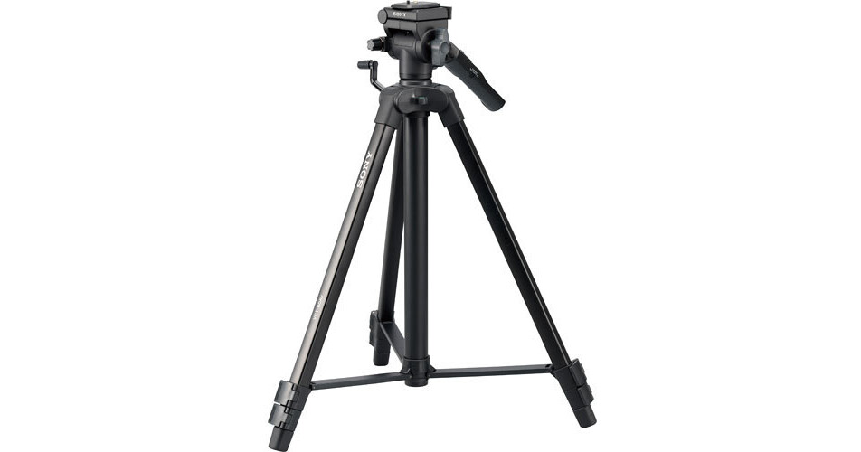 Sony VCT-80AV Tripod with Remote in Grip VCT-80AV B&H Photo Video