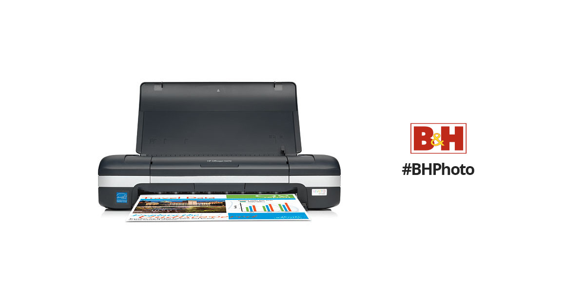 HP Officejet H470 Mobile Printer CB026A#B1H B&H Photo Video