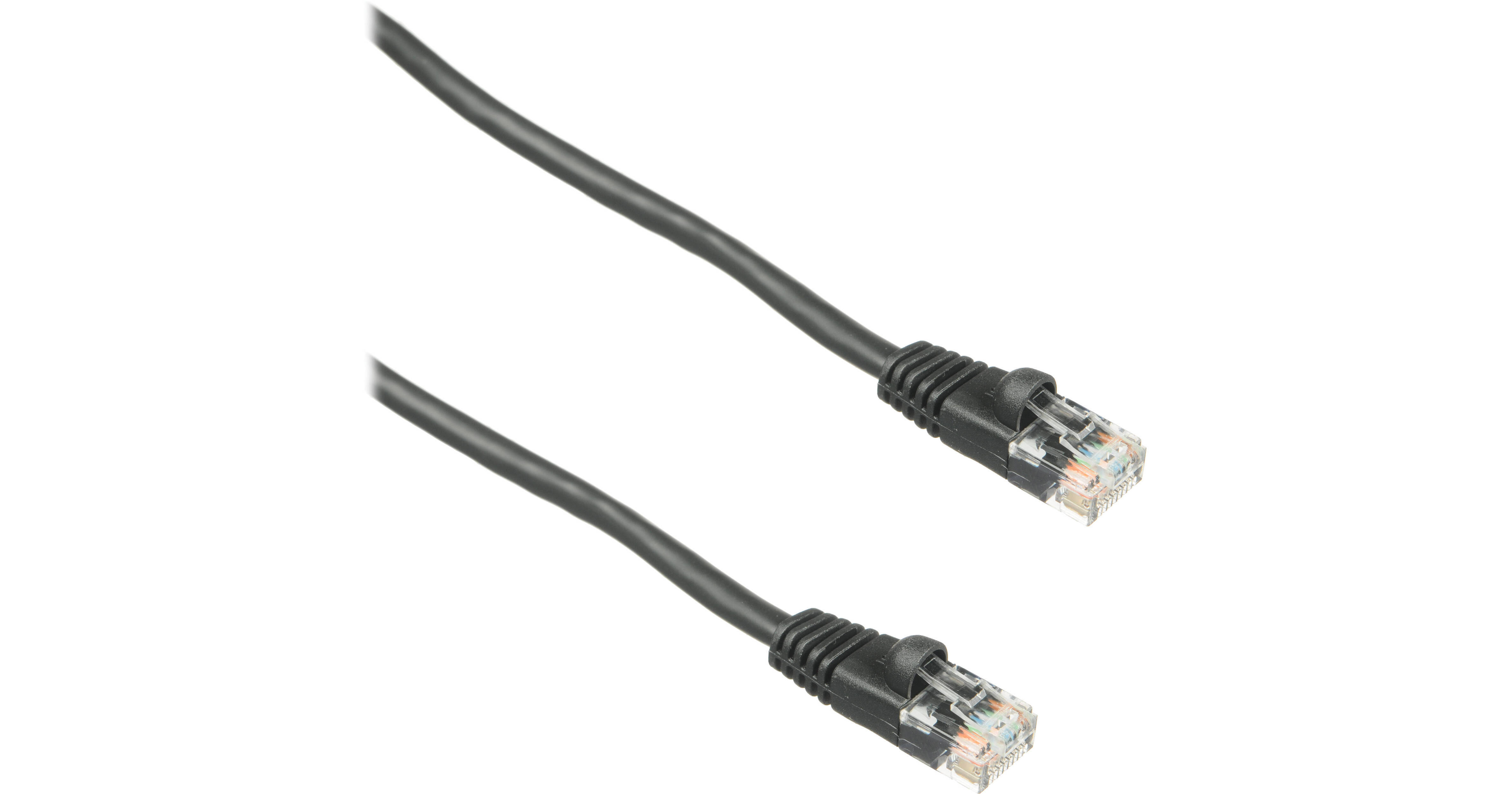 Comprehensive Cat5e 350 MHz Snagless Patch Cable CAT5-350-100BLK