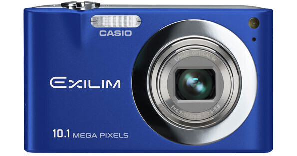 Casio Exilim EX-Z100 Digital Camera (Blue) EX-Z100BEDBC B&H