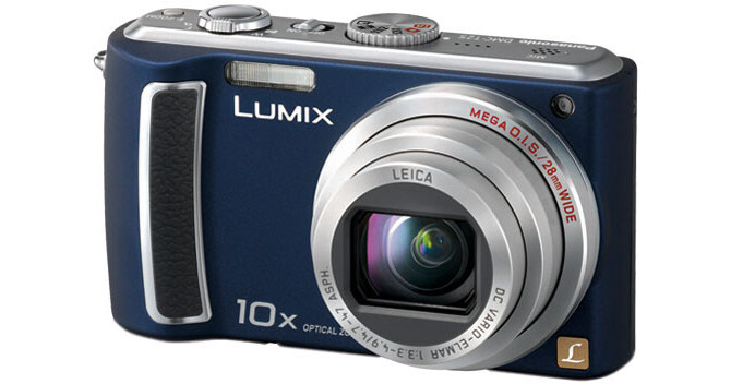 Panasonic Lumix DMC-TZ5 Digital Camera (Blue) DMC-TZ5A B&H Photo