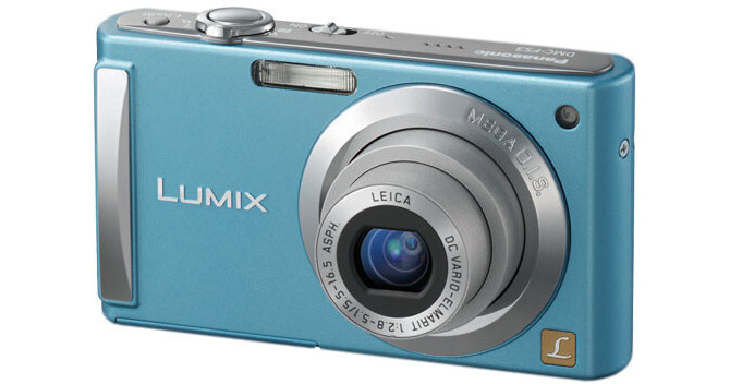 verkorten Snazzy Maak leven Panasonic Lumix DMC-FS3 Digital Camera (Blue) DMC-FS3A B&H Photo